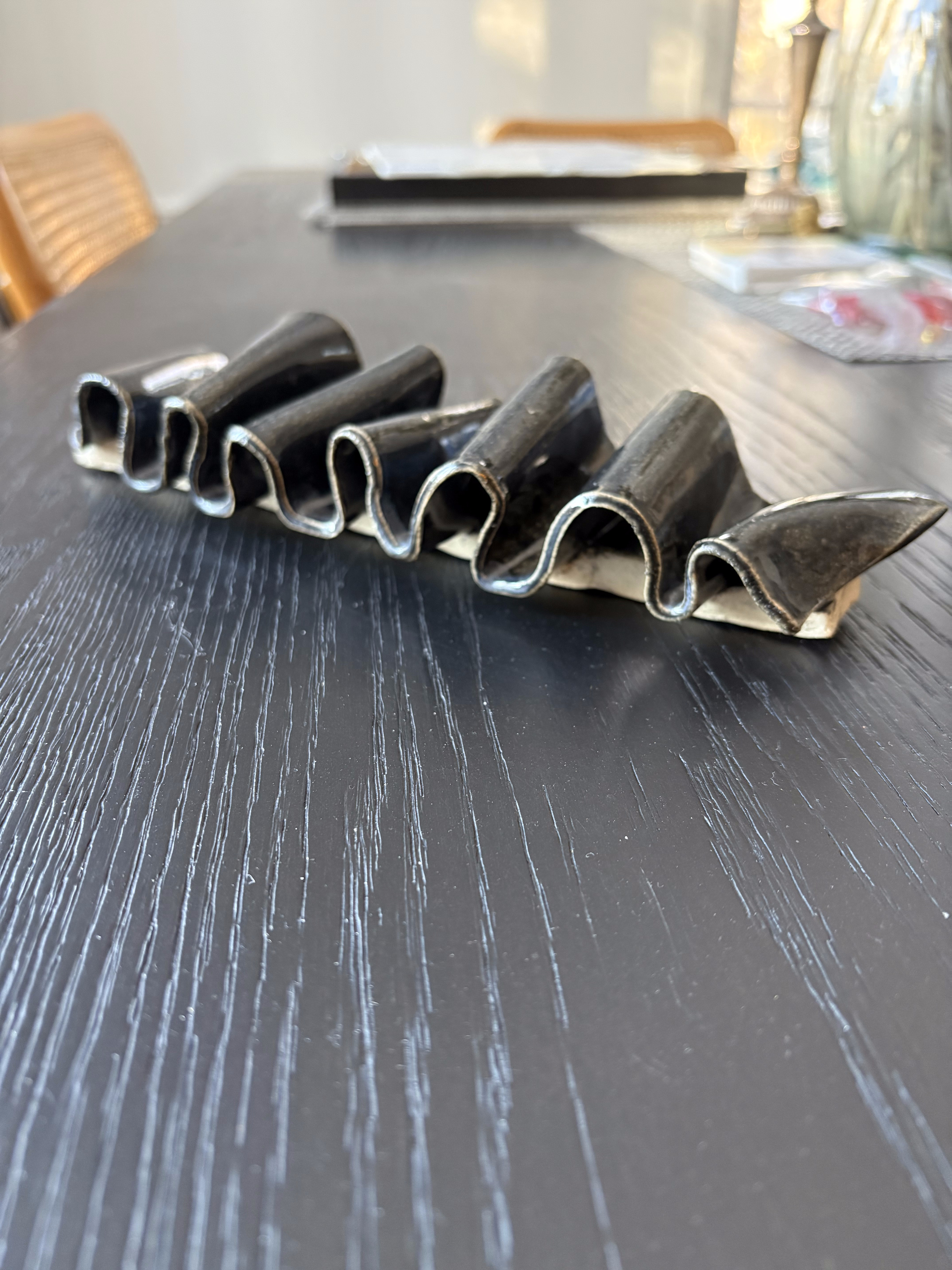 Handcrafted pottery piece